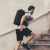 Stolt Alpha run commuter backpack in black