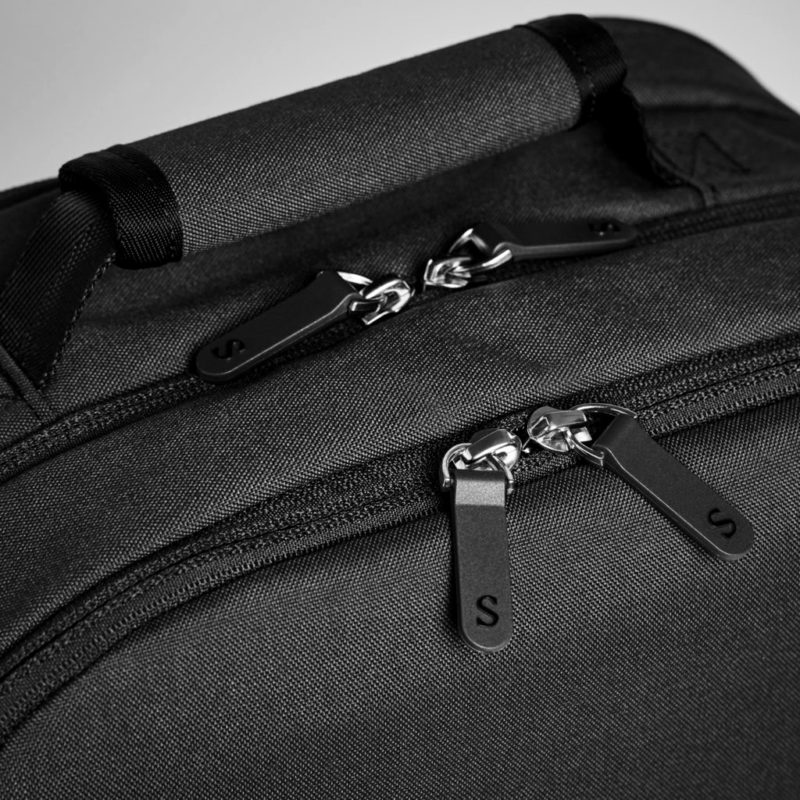 Stolt Alpha backpack with YKK zippers