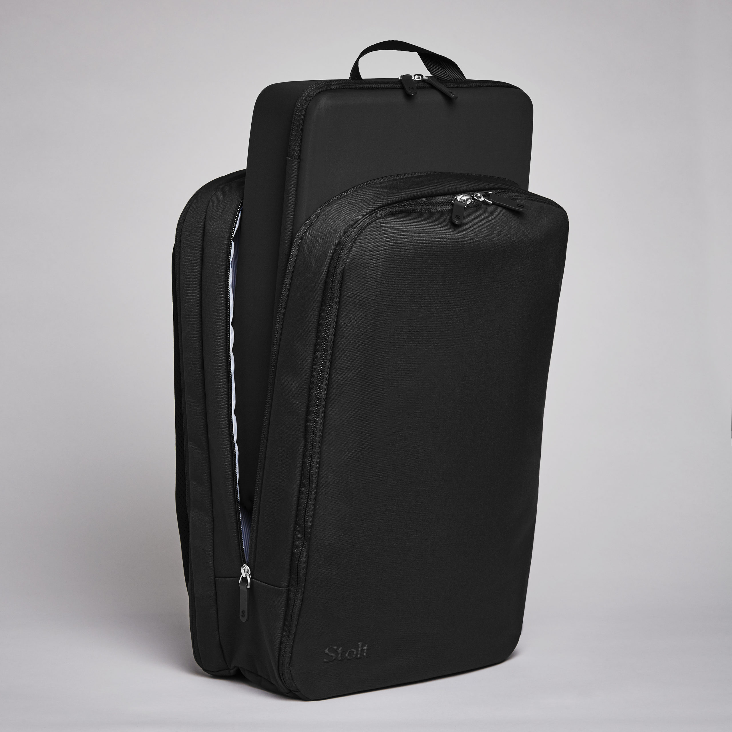 Alpha Business Set black commuter backpack 