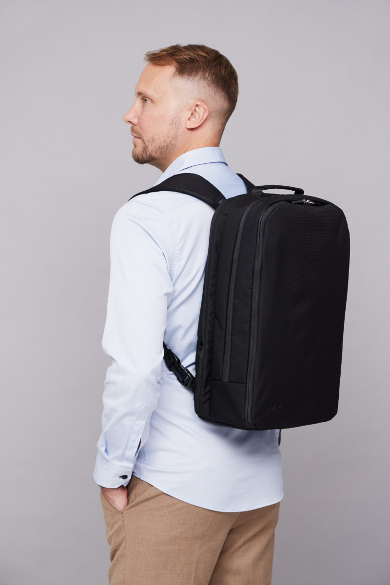 Alpha Commuter backpack in black