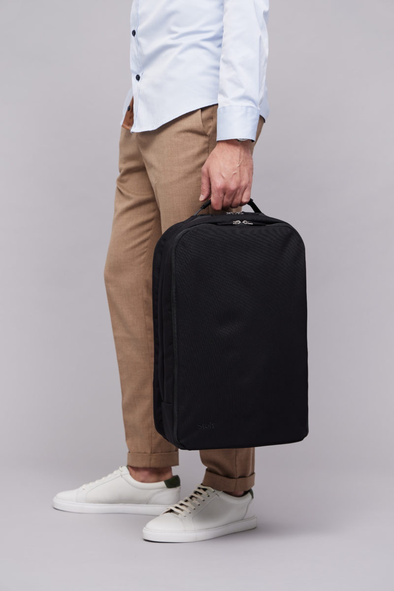 Stolt Alpha commuter backpack top handle
