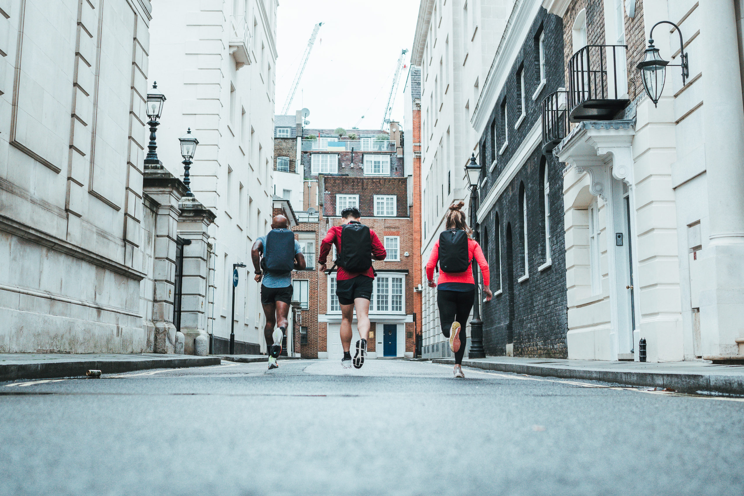 Backpacks for runners, cyclists and commuters