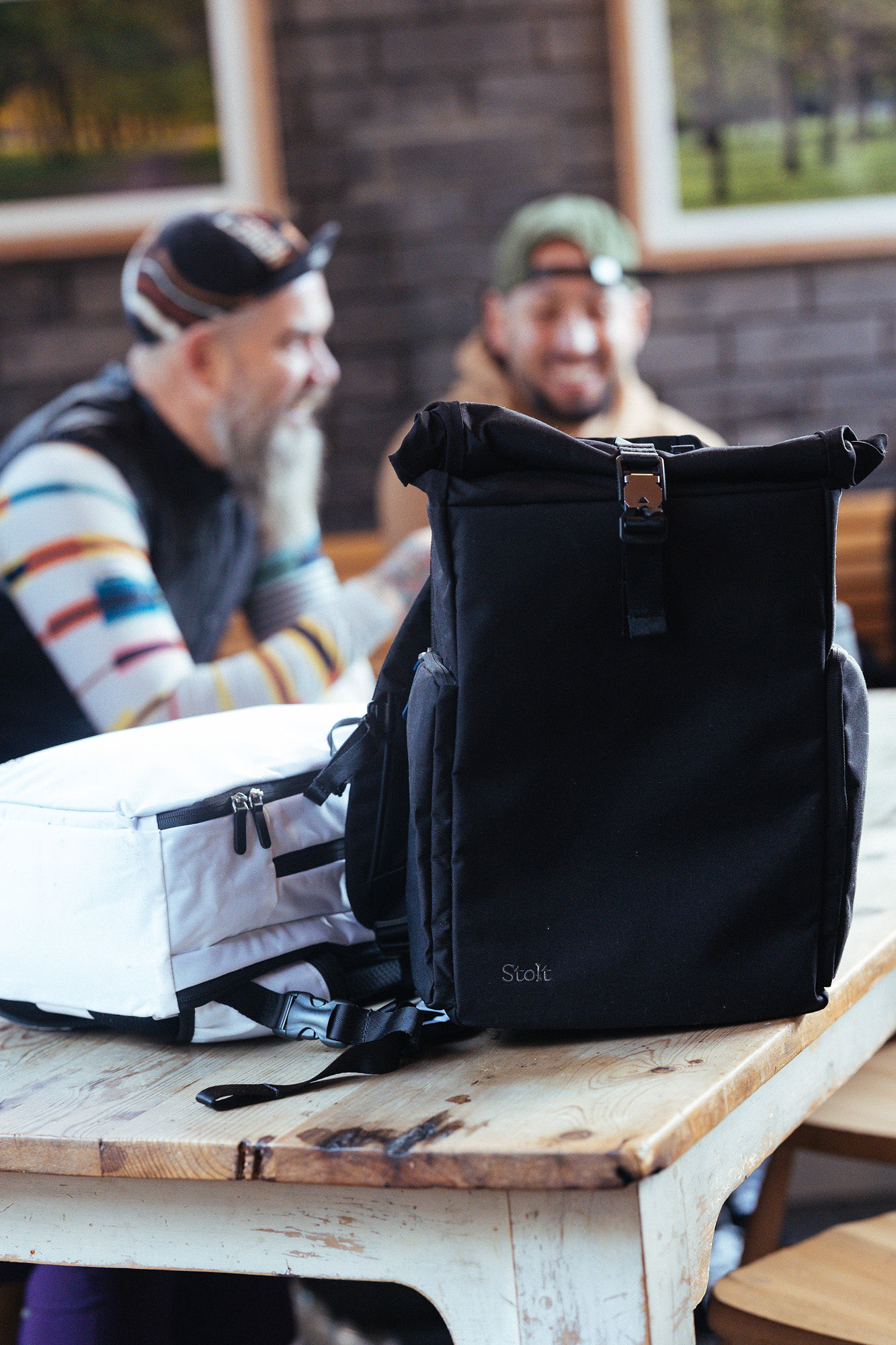 Commuter Roll-top Backpack - Designed for run and bike commuting