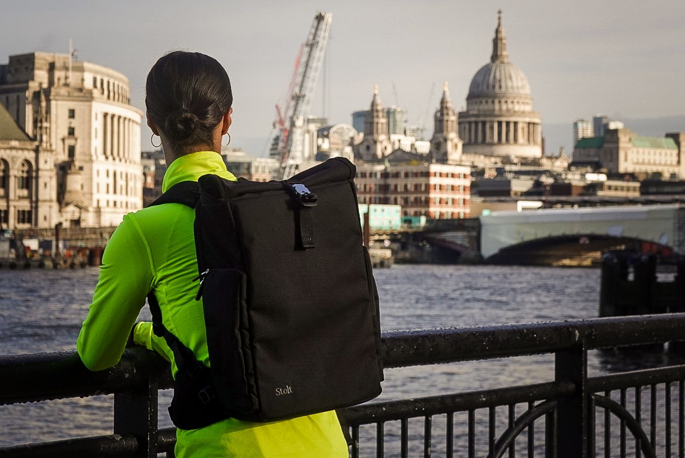 Runner’s World Reviews Our Stolt Athlete Roll-Top Backpack: Best For Commuting