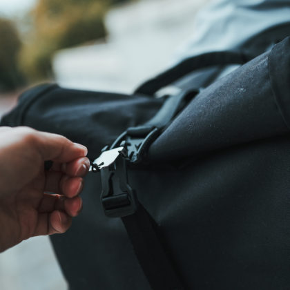 Stolt commuting backpack with fidlock gear