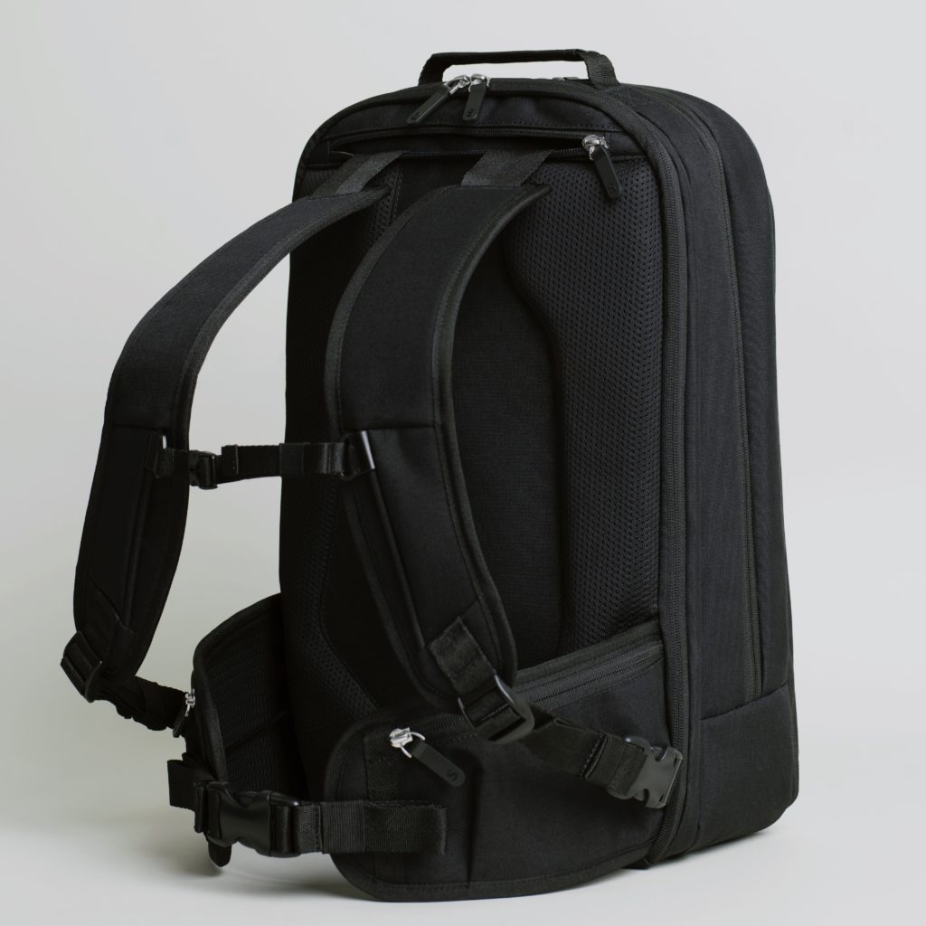 Stolt Alpha backpack back panel padding