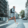 Stolt Athlete run commuting backpack