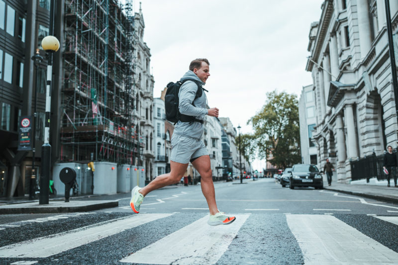 Stolt Athlete run commuting backpack