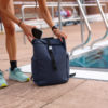 Stolt athlete roll-top laptop backpack for athletes