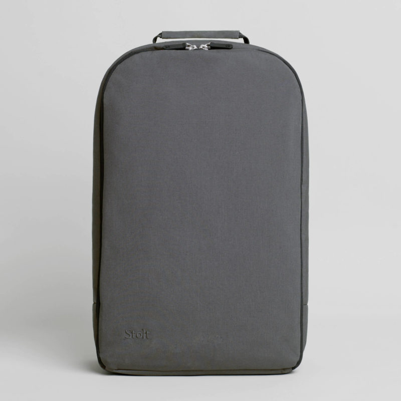 Stolt Alpha commuter backpack in grey