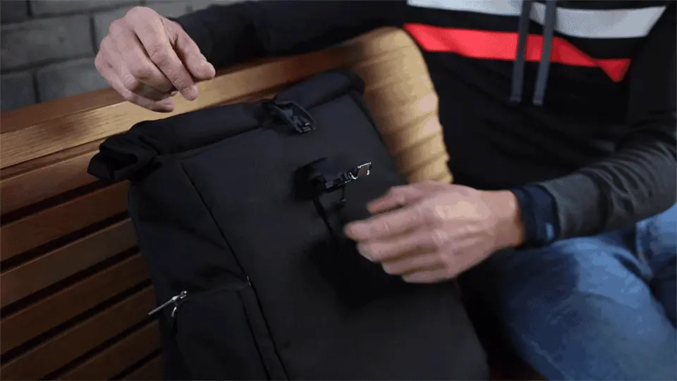 Stolt Athlete Roll-top laptop backpack Fidlock