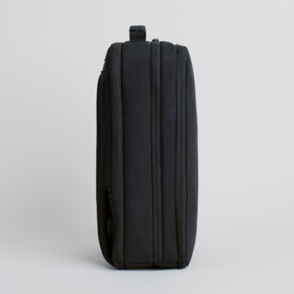 Small commuter backpack in black