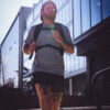 Podium run commuting backpack